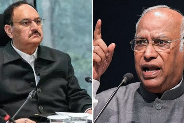 Spreading ‘falsehood’ against Modi govt: JP Nadda hits out at Mallikarjun Kharge; calls cong president ‘self-obsessed’