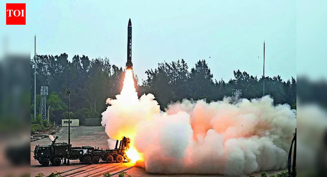 DRDO conducts salvo launch of 2 ‘Pralay’ missiles from same launcher off Odisha coast | India News