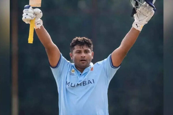 Sarfaraz Khan slams 75-ball 157 as Mumbai post 444, beat Goa by 87 runs