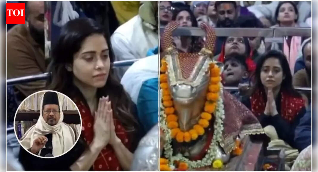 Nushrratt Bharuccha’s Mahakaleshwar Jyotirlinga temple visit sparks religious controversy; ‘Yeh gunaah hai’ – REPORT