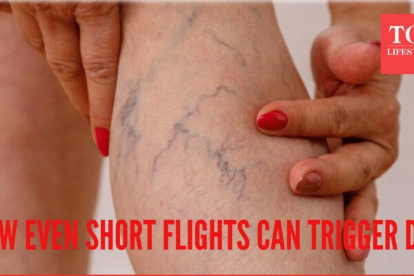 Woman lands in hospital with Deep Vein Thrombosis after a one-hour flight; Top doctor reveals why this happens
