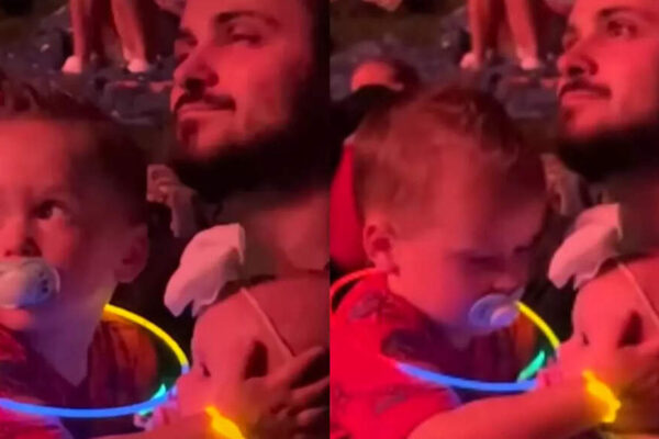 Toddler protects his little sister from loud fireworks – watch video |