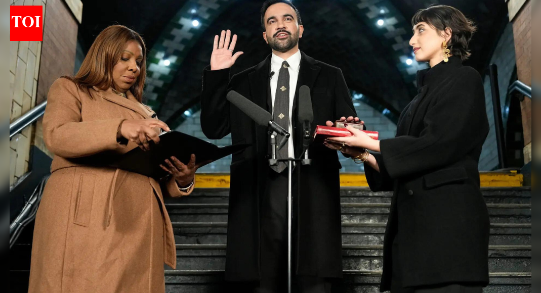 Sworn in on the Quran: Zohran Mamdani becomes first Muslim mayor of New York City; takes oath at historic subway station