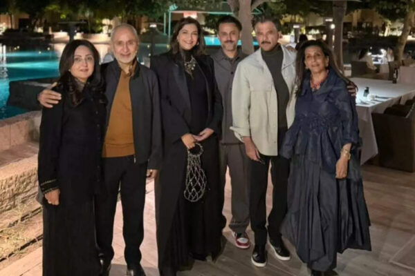 Anil Kapoor’s New Year 2026 post gives fans first glimpse of pregnant Sonam Kapoor Ahuja | Hindi Movie News