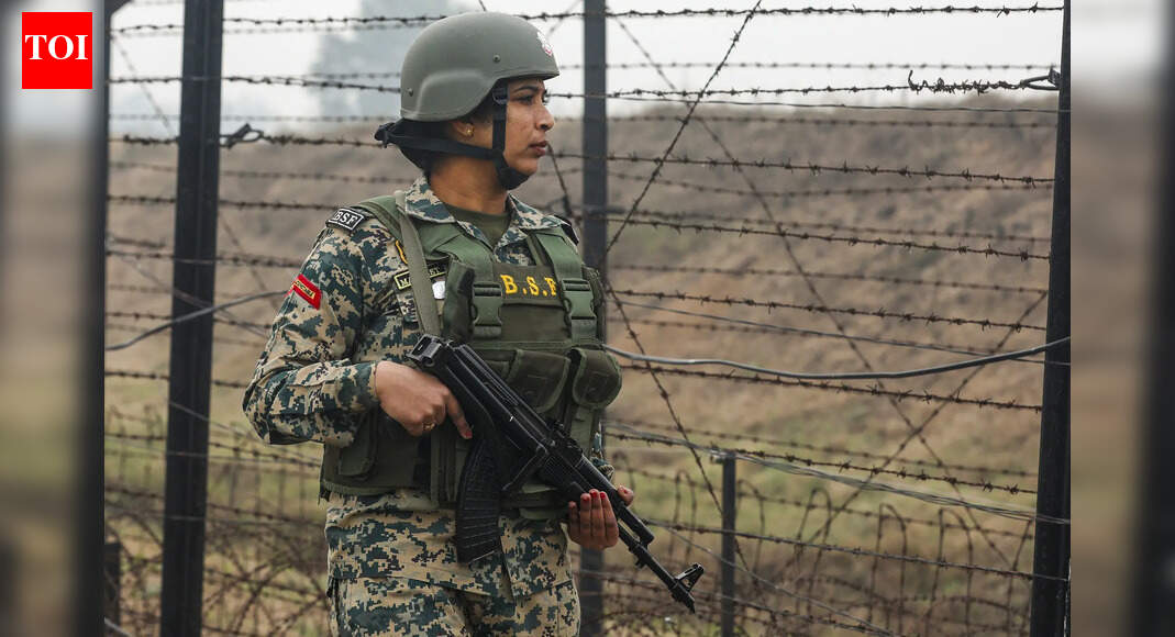 Representational image JAMMU: BSF apprehended a 19-year-old Bangladeshi national in forward areas near international border in Jammu district’s Gajansoo during routine border surveillance on Thursday.“After completing initial formalities, BSF handed Shariful Islam Bhuiyan, a resident of Bangladesh’s Comilla district, over to local police for further legal action. Shariful is being interrogated to ascertain the circumstances that led to his presence near the international border,” police said.Two mobile phones, multiple debit and credit cards issued by Bangladeshi banks, a blank cheque, and some medicines were recovered from Shariful’s possession.“Initial investigation revealed that the individual arrived in India on Dec 1, 2025, landing at Delhi’s IGI Airport. He stayed at multiple hotels in Paharganj and Karol Bagh areas of Delhi before travelling by bus to Jammu via Jalandhar early on Dec 31,” an official said.During questioning, Shariful claimed that he had come to India for tourism. He also claimed that he had applied for a Portugal visa and came to India as Portuguese embassy was not available in Bangladesh.“Agencies are verifying his travel documents, bank details, digital devices, and contacts,” the official added.End of ArticleFollow Us On Social MediaVideosWest Bengal SIR Brings Home A Man Presumed Dead For 28 Years In UP’s MuzaffarnagarIndia And Pakistan Exchange List Of Nuclear Installations Under 1988 Agreement‘Vote Theft In Bengal’: TMC MP Abhishek Banerjee Slams ECI Over SIR, BJP Fires Back180 Kmph While You Sleep! India’s Latest Vande Bharat Sleeper Marks New Era. Check Fares, FeaturesBJP Leader Attacks Shah Rukh Khan Over KKR’s Bangladeshi Cricketer Amid Hindu Lynching in BangladeshRajnath Singh Links Lord Ram’s Ethics To Operation Sindoor, Says India Fought Terror With DignityCleanliness Crown Cracks As Indore Loses 13 Lives To Poisoned Water And Administrative Lapses’India Belongs To Everyone’: RSS Chief Mohan Bhagwat After Tripura Student Dies In Racial AttackIndia’s Silent Warriors On Kartavya Path Bring Army’s Battle-Tested Animals To Republic Day ParadeMidnight To Morning: How India Rang In 2026 With Fireworks Prayers Music And Mass Celebrations123PhotostoriesHow to make Banana Almond Cake in a pressure cookerVande Bharat Sleeper Train Launch Soon On This Route! Indian Railways’ New Train Better Than Rajdhani – Check Photos, Ticket Price & Top 10 Facts10 iconic dishes the Mughals gave to IndiaCalcium isn’t enough: The bone mineral women forgetKidney damage: 10 symptoms of kidney problems people mistake for dehydration3 bitter truths about packaged foods you didn’t knowInside ‘Bigg Boss 19’ fame Ashnoor Kaur’s tech-savvy Mumbai homeFrom Arjun Tendulkar-Saaniya Chandhok to Taylor Swift-Travis Kelce: 5 most-anticipated celebrity weddings of 2026How to make Hara Bhara Kebab for evening snackingTV celebs like Ashnoor Kaur, Hina Khan are welcoming 2026 with open arms in unique ways; here’s how – See Inside123Hot PicksSaudi Strike YemenPAN-Aadhaar link statusBank holiday New YearGold rate todayIncome Tax RefundBahrain Golden Visa 2025Bank Holidays DecemberTop TrendingJustin Thomas Net WorthWWE Star Nikki BellaCardi BCeeDee Lamb Luxury Car CollectionStefon DiggsCaitlin ClarkTom BradyMicah Parsons vs CeeDee Lamb Net WorthNHL Injury UpdateVanessa Bryant