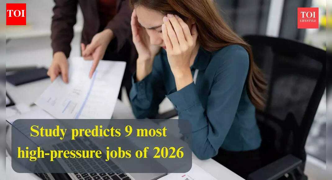 Study predicts 9 most high-pressure jobs of 2026
