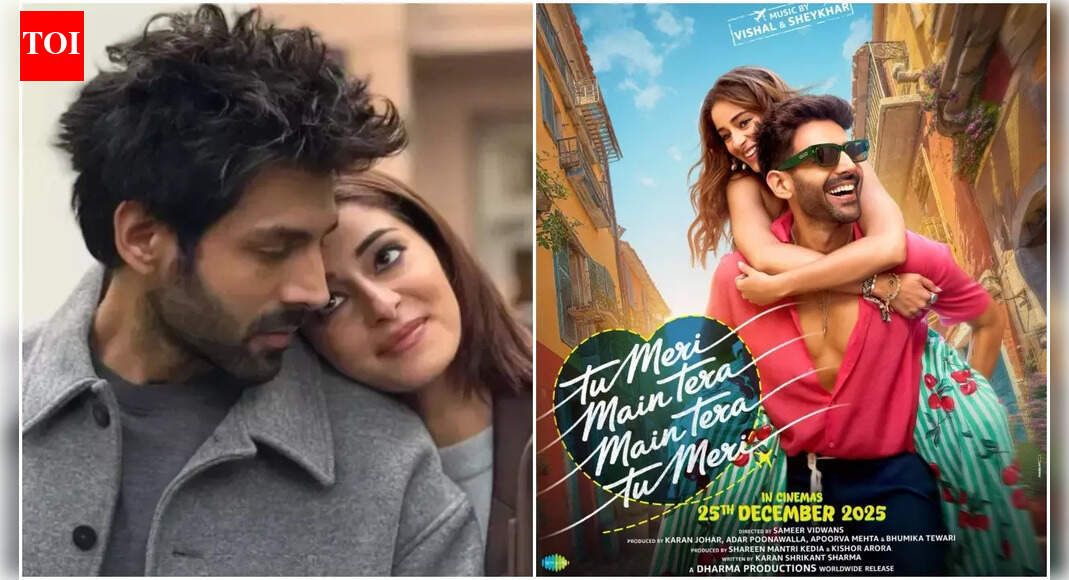‘Tu Meri Main Tera Main Tera Tu Meri’ box office collection day 8: Kartik Aaryan–Ananya Panday rom-com CRASHES on New Year’s day; collections drop to Rs 1.35 crore after ‘Ikkis’ release