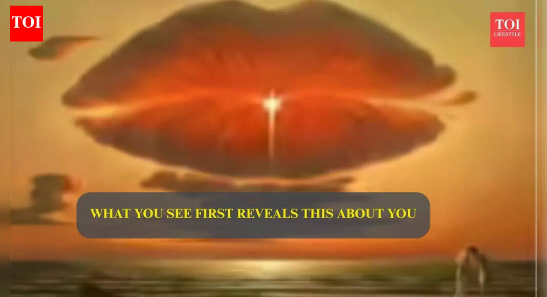 Optical illusion personality test: Lips, clouds, couple or boat? What you see first reveals if you are peace-loving, free-willed, too loving, or accepting as a person