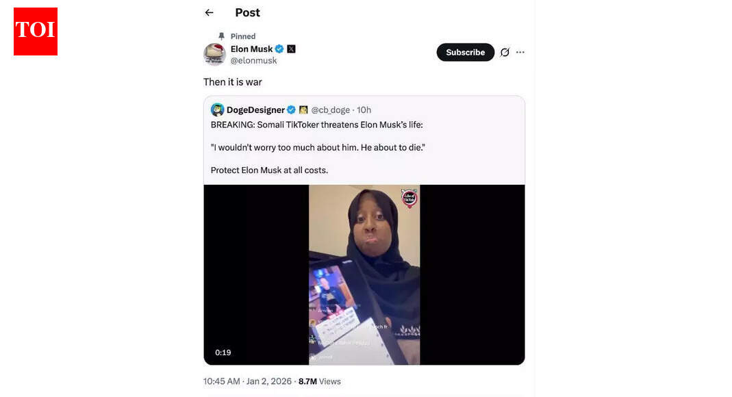 TikToker says Elon Musk is about to die, Tesla CEO responds