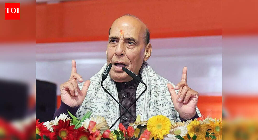 Defence minister Rajnath Singh (File photo) NEW DELHI: Defence minister Rajnath Singh on Friday warned of what he described as an emerging trend of “white-collar terrorism” in the country, saying highly educated individuals were increasingly being found involved in anti-social and anti-national activities.Speaking at the 104th foundation day function of Bhupal Nobles’ University in Udaipur, Singh referred to the November 10 car bomb blast near the Red Fort in Delhi, pointing out that those behind the attack were doctors. Blasts Rock Delhi; Casualties In Red Fort Area As Explosions Follow | NIA, NSG At Spot, Area Sealed “Today, an alarming trend of white-collar terrorism is emerging in the country. Highly-educated people are working against society and the country,” Singh was quoted as saying by news agency PTI.Referring to the Delhi blast, he added, “The perpetrators of the (Delhi) bomb blast were doctors – those who write ‘Rx’ on prescriptions, yet have RDX in their hands. This highlights the need for knowledge to be accompanied by values and character.”The explosives-laden i20 car that detonated outside the Red Fort on November 10, killing 15 people, was driven by Dr Umar-un-Nabi. Investigations later uncovered what officials described as a ‘white-collar’ terror module, leading to the arrest of three doctors — Muzammil Ganai, Adeel Rather and Shaheena Saeed — among others.Singh stressed that education must go beyond professional achievement. “The purpose of education is not only professional success but also the development of morality, ethics and human character,” he said.Elaborating on the idea, the defence minister said knowledge alone was insufficient. “Singh added that knowledge leads to competence, which leads to prosperity, and prosperity leads to righteousness, and ultimately, true happiness comes only from righteousness.”“Any education system that cannot fulfil this objective, which does not impart humility, a sense of character and ‘dharma’ (righteousness) along with knowledge, is incomplete,” he said.Clarifying his reference to religion, Singh said it should not be seen narrowly. “When I talk about religion, it should not be associated with going to the temple, mosque or church for prayer. Religion is a sense of duty. Education devoid of religion and morality will not be useful to society, and sometimes it can even prove fatal. This is why educated people are sometimes found to be involved in crimes,” he said.Terrorism, he noted, was not limited to the uneducated. “Terrorists are not necessarily illiterate; they can hold university and college degrees, yet they become terrorists because they lack wisdom,” Singh said, adding, “Therefore, wisdom is essential.”The defence minister also spoke about India’s growing defence ecosystem, saying several defence startups were doing commendable work. “I am confident that in the next 15-20 years, India will become fully self-reliant in weapons,” he said.Highlighting technological change, Singh said artificial intelligence, machine learning and other emerging technologies were transforming lives and work patterns, and stressed the need to use them positively to advance national development.Referring to India’s economic trajectory, Singh said the country was currently the world’s fourth-largest economy and was on course to become the third-largest by 2030, adding that universities would play a crucial role in this journey.He also cautioned against confusing self-respect with ego. “While the feeling of self-respect is important, it should never transform into arrogance,” Singh said.Encouraging students to think big, he said, “Do not work with a small mind. The bigger your heart, the more the feeling of happiness.”Calling teachers the backbone of the education system, Singh said, “In India, teachers are viewed with respect. They have been the initiators of the greatest social changes in the country.”He further highlighted the importance of values in personal and public life, advising students against developing a sense of ego.Pointing to global challenges, Singh said the world today faced issues such as environmental problems, health crises and questions of digital ethics, which could not be addressed through a single discipline.“Solutions can only be found through a multidisciplinary approach. Universities must teach the students not only what to think, but also how to think. They must create an environment where students can think holistically,” he said.On academic research, Singh said its purpose should extend beyond publications. “Mere publication in journals cannot be the ultimate goal of research; its goal should be to bring about changes on the ground, whether in policymaking or in finding solutions to other social problems. Universities should promote solution-driven research,” he added.Chittorgarh MP CP Joshi, Nathdwara MLA Vishvaraj Singh and several other political leaders were present at the event.About the AuthorTOI News DeskThe TOI News Desk comprises a dedicated and tireless team of journalists who operate around the clock to deliver the most current and comprehensive news and updates to the readers of The Times of India worldwide. With an unwavering commitment to excellence in journalism, our team is at the forefront of gathering, verifying, and presenting breaking news, in-depth analysis, and insightful reports on a wide range of topics. The TOI News Desk is your trusted source for staying informed and connected to the ever-evolving global landscape, ensuring that our readers are equipped with the latest developments that matter most.”Read MoreEnd of ArticleFollow Us On Social MediaVideosNot All Are Illiterate: Rajnath Singh Cites Red Fort Blast, Flags Educated, White Collar Terrorists’Arunachal Pradesh Is And Will Always Be…’ Jaishankar Warns China, Blasts Harassment Of IndiansBullet Train Gets August 15, 2027 India Launch Date, Minister Shares Details On Tunnel BreakthroughCleanest City Hit By Water Contamination As Lab Links Indore Diarrhoea Outbreak To Pipeline LeakUS Lawmaker Raja Krishnamoorthi Condemns Violence Against Hindus In Bangladesh Urges Global Action UpOpen Letter From Pakistan Backs India As Baloch Leader Signals Diplomatic Break With Islamabad’Bad Neighbours Who Persist With Terror’: Jaishankar Warns Pakistan, Hopes Improved Bangladesh TiesBangladesh Jamaat Signals Unity Rule With BNP Ahead Of Polls, Pushes Back On India Meeting ClaimsAfter Indus Treaty Setback India Clears Chenab Hydropower Project Triggering Fresh Panic In PakistanAnother Hindu Targeted In Bangladesh, Wife Alleges Trader Hacked And Burned Alive On Road Home123PhotostoriesWinter Special: How to make Carrot Tomato Soup at homeFull Moon 2026: Cosmic Guidance For Every Zodiac SignLohri outfit inspiration: 5 Bollywood celeb looks worth recreating in 2026″He might not…”: How Sharmila Tagore reacted to Soha Ali Khan’s decision to live in with Kunal Kemmu before marriage– 5 Indian celebrities who were in live-in relationshipsFrom Angelina Jolie to Sushmita Sen: Celebrities who chose adoptionWhat your poop colour says about your health and risk of serious diseasesChennai’s Metro Makeover: Vadapalani Skywalk To Ease Crowds, Cut Crossings And Speed TransfersSixth Time Lucky? After Years Of Setbacks, Bengaluru’s Skydeck Finally Turns West For TakeoffChef Sanjeev Kapoor shares deliciously healthy menu to follow in New Year5 stunning national parks to explore without fear of venomous snakes123Hot PicksPremarital Test OmanVande Bharat Sleeper TrainJanuary Bank holidayGold rate todayIncome Tax RefundBahrain Golden Visa 2025Bank Holidays DecemberTop TrendingJustin Thomas Net WorthWWE Star Nikki BellaCardi BCeeDee Lamb Luxury Car CollectionStefon DiggsCaitlin ClarkTom BradyMicah Parsons vs CeeDee Lamb Net WorthNHL Injury UpdateVanessa Bryant