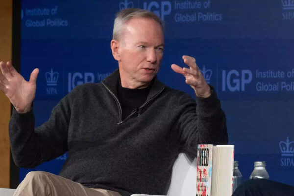 Google ex-CEO Eric Schmidt: What I did my whole early life is wiped off by…
