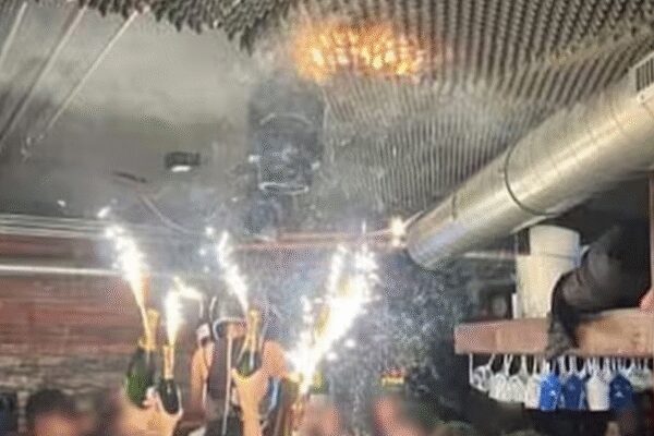 Swiss bar tragedy: New photos show moment blaze erupted; sparklers put on champagne bottles
