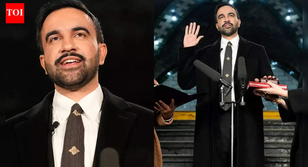 Assam meets New York: Zohran Mamdani’s eri silk tie becomes symbol of Indian heritage at NYC mayor inauguration