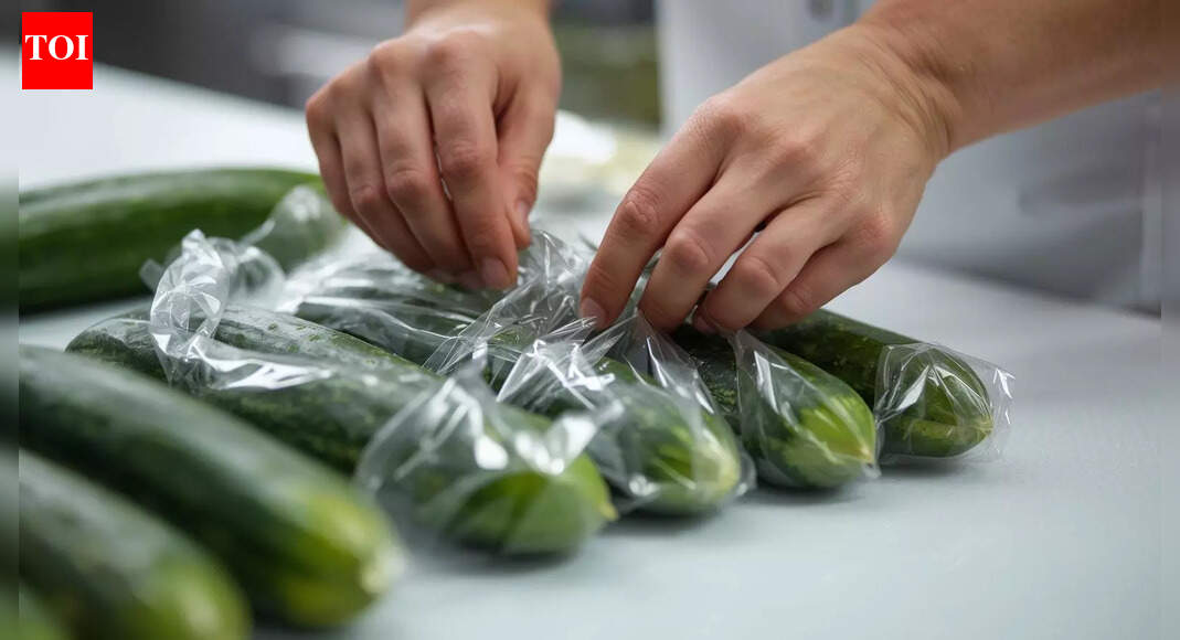 Does wrapping cucumbers in plastic really harm the planet; know the truth