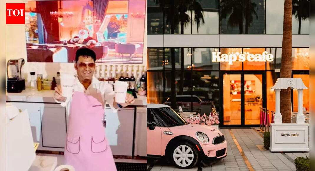 Kapil Sharma rings in 2026 by opening Kap’s Cafe in Dubai and it feels straight out of his Netflix show