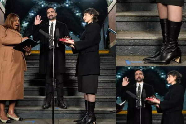 Zohran Mamdani’s wife, Rama Duwaji, faces heat over 0 designer boots worn at the swearing-in ceremony