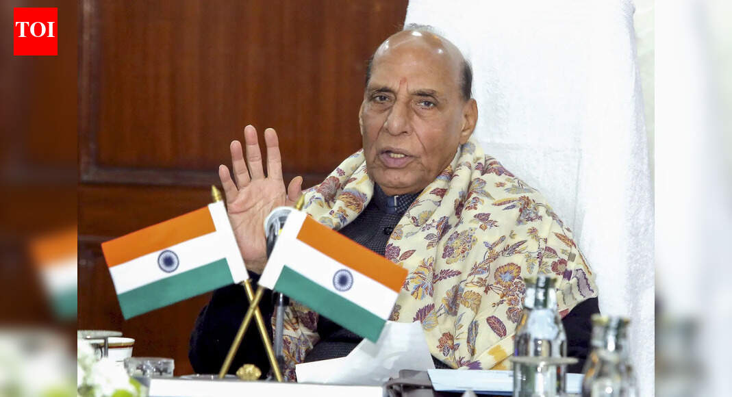 Defence Minister Rajnath Singh JAIPUR/UDAIPUR: Defence minister Rajnath Singh flagged on Friday the alarming trend of what he described as “white-collar terrorism”, involving highly educated people engaging in antisocial and anti-national activities. Rajnath said the “white-collar terror network” behind the Nov 10 car blast in Delhi that killed 15 people illustrated the extent of the threat. “The perpetrators of the Delhi bomb blast were doctors. Those who write ‘Rx’ on prescriptions now have RDX in their hands,” he said at an event commemorating the 104th foundation day of Bhupal Nobles’ University in Udaipur. He said education should not be just about the pursuit of professional success but also the development of morality, ethics and character. “But we are witnessing a worrying pattern of educated people being drawn into anti-national activities. This happens when education is divorced from dharma (righteousness) and character.” Rajnath said contemporary challenges – from environmental crises to public health threats and digital ethics – required a multidisciplinary approach. He urged universities to promote research that produces practical, solution-driven outcomes. TNN & AgenciesEnd of ArticleFollow Us On Social MediaVideosShankh Air Founder Speaks Out As Airline Eyes March Launch, Targets Intl Flights By 2029’Their Islamist Ideas…’: Ex-Bangladesh Minister Hits Out Over Attacks on Hindus And Christians’Very Petty & Shameful’: Shashi Tharoor On Row Over KKR Selecting Bangladeshi Player In IPLINLD President Calls For Sri Lanka, Bangladesh, Nepal Type Uprising In India Politics, Triggers RowBJP Claims Rahul Gandhi Ties To ‘Anti-India’ Panel Over US Lawmakers’ Umar Khalid LetterNot All Are Illiterate: Rajnath Singh Cites Red Fort Blast, Flags Educated, White Collar Terrorists’Arunachal Pradesh Is And Will Always Be…’ Jaishankar Warns China, Blasts Harassment Of IndiansBullet Train Gets August 15, 2027 India Launch Date, Minister Shares Details On Tunnel BreakthroughCleanest City Hit By Water Contamination As Lab Links Indore Diarrhoea Outbreak To Pipeline LeakUS Lawmaker Raja Krishnamoorthi Condemns Violence Against Hindus In Bangladesh Urges Global Action Up123PhotostoriesWhy your fish keeps dying: 5 mistakes most aquarium owners make without realising7 foods to combine with sweet potato for a wholesome breakfastOlder people who live happily, do these 10 things in their 30 and 40s8 winter pickles to add warmth and taste to your mealsLessons from centenarians: What the world’s longest-living people eat‘Shark Tank India Season 5’: FULL LIST of judges, their net worth, and the brands they ownKylie Jenner-Timothée Chalamet to complete 3 years of dating in 2026: 3 relationship lessons to learn from themHow to make Dhaba-style Dal Makhani at homeAttract True Love During the January 2026 Full Moon; According To Birth Number10 oldest trees in the world that are still living and where can they be found123Hot PicksPremarital Test OmanVande Bharat Sleeper TrainJanuary Bank holidayGold rate todayIncome Tax RefundBahrain Golden Visa 2025Bank Holidays DecemberTop TrendingSan Francisco 49ersBrittany MahomesNoah Lyles and Junelle Bromfield Net WorthWayne Gretzky Daughter Net WorthSidney Crosby LifestyleLeBron James vs Stephen Curry Net WorthTom BradyLeBron James WifeCam ThomasCharlie Kirk