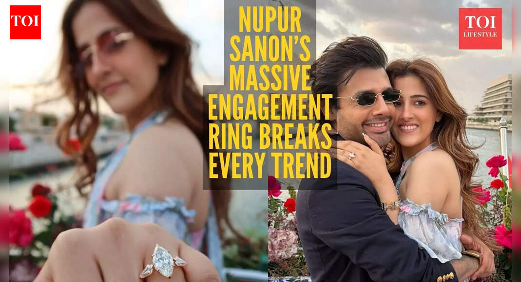 Nupur Sanon-Stebin Ben engagement: All about Nupur Sanon’s vintage marquise engagement ring which is turning heads
