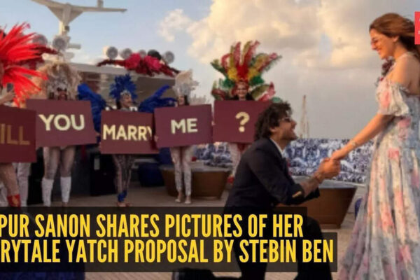 Nupur Sanon shares pictures of her fairytale yatch proposal by Stebin Ben: Are they getting married in January?