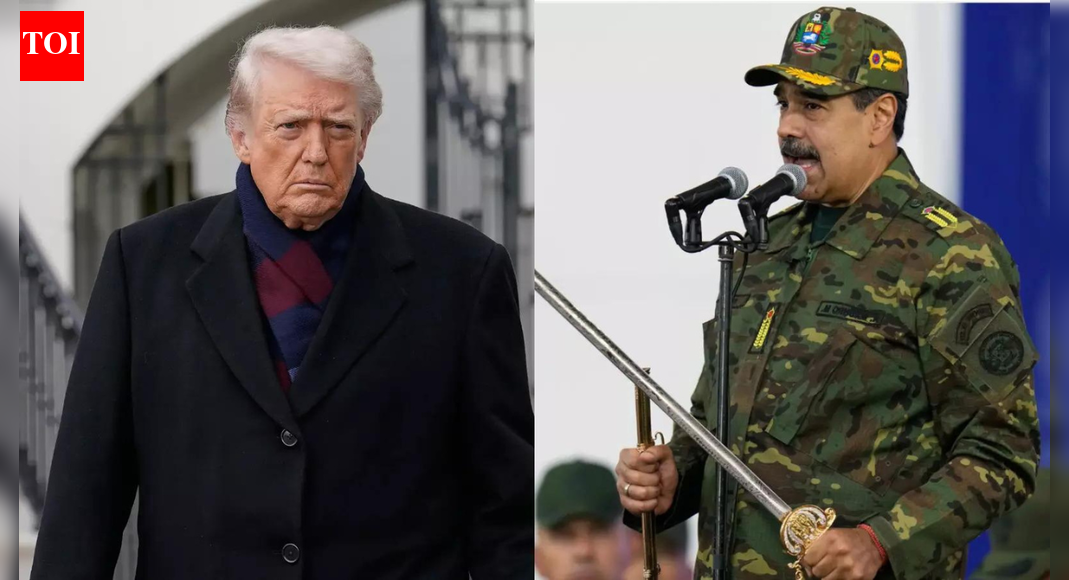 ‘Maduro, wife captured’: Trump says Venezuela leader ‘flown out of country’; what he said