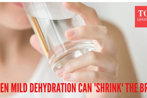 Even mild dehydration can ‘shrink’ your brain: Here’s what you should do to prevent it