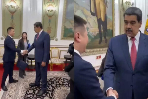 Venezuelan President Maduro met Chinese envoy hours before being captured in US strikes – watch
