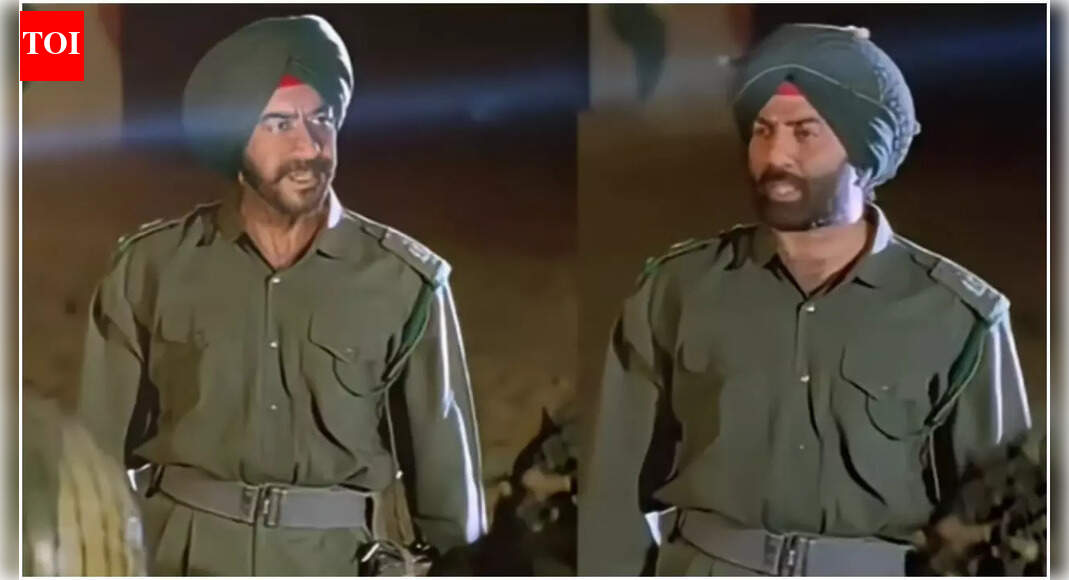 ‘Border 2’: Ajay Devgn’s mimicry from ‘Son of Sardaar 2’ of Sunny Deol and Suniel Shetty’s ‘Border’ character goes viral again