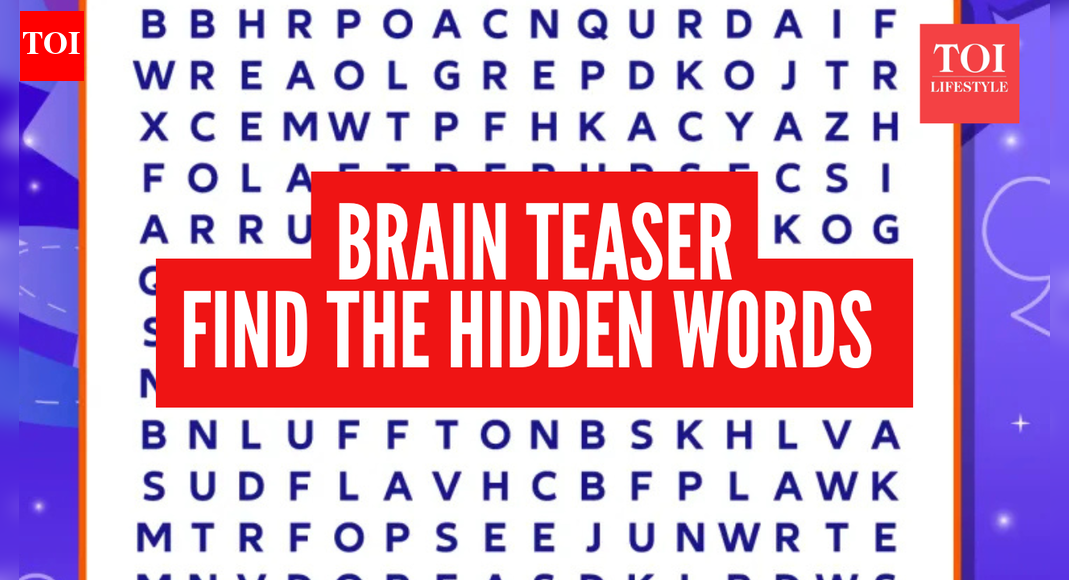Brain Teaser: We will rename you Wordsmith if you can find the 8 hidden words in 180 seconds |