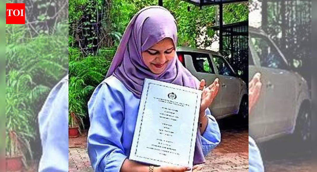 MANGALURU: A student who quit her undergraduate studies at University College in Mangaluru’s Hampankatta when the hijab row broke out in 2022, has since completed her postgraduation in medical physics with a CGPA of over 8.Gousiya, 24, who took a one-year break after being unable to attend her sixth-semester BSc classes, is now interning at Zulekha Yenepoya Institute of Oncology, and aims to become a radiation safety officer. She enrolled in the medical physics postgraduate programme at Mangalore University’s Mangalagangothri campus in Konaje after resuming her studies, and is set to receive her degree at the March convocation.In 2022, a controversy erupted when Muslim students wearing hijabs were barred from attending classes in Udupi, leading to communal tensions and prompting Karnataka govt to ban all religious attires in educational institutions. The matter later went to the Supreme Court, which issued a split verdict.Recalling the episode, Gousiya said she had completed her BSc fifth semester, and took up the job of a schoolteacher for a year before returning to academics.”From the very beginning, my goal was to build a career in medical physics. However, I found myself at the centre of the hijab controversy and was blamed for leading others. The entire episode took a heavy mental toll on me, though it eventually made me stronger. Today, I have achieved far more academically than what I had once imagined,” she said.A resident of Kaikamba, Gousiya said six girls from her group quit college during their fifth semester. “Four of us, including me, later secured admission at Besant Women’s College. One student discontinued her studies as her subject combination was available only at University College, while another quit the BSc course to take up a professional course,” she further said. “Those who completed their undergraduate studies are now working, while some got married.”About the AuthorKevin MendonsaHe has over a decade of experience in writing, reporting, and editing for print media. He is working with The Times of India as a senior correspondent (senior digital content creator) from 2015. He  covers education, crime, aviation, lifestyle and other subjects.Read MoreEnd of ArticleFollow Us On Social MediaVideos”No Control Over Minority Violence In Bangladesh…”: Former Indian Envoy Slams Yunus Govt“Infamous For His Tour With Anti-National Propaganda”: BJP Rips Rahul Gandhi Over Vietnam VisitInqilab Moncho To March Nationwide Seeking Justice For Sharif Osman Hadi14 Naxals Neutralized In Sukma And Bijapur As Security Forces Launch Anti-Maoist OperationHimachal College Horror: Student Dies After Alleging Sexual Harassment, RaggingIndia Reveals First Vande Bharat Sleeper Offering Faster Overnight Travel On Kolkata-Guwahati LineHindu Businessman Khokon Das, Hacked And Set Ablaze By Mob in Bangladesh, Dies 3 Days After Attack‘Slavery Destroys Heritage’: PM Modi’s Big Message After Unveiling Sacred Buddha Piprahwa RelicsBCCI Asks KKR To Release Bangladesh Player From IPL After Outrage Over Attacks On Hindu MinoritiesGovt Sends Notice To Elon Musk’s X On Grok AI Chatbot Misuse, IT Ministry Seeks Action Report123PhotostoriesHow to make protein-rich Rajma and Soya Kebab for snackingTop 9 cabbage dishes from around the world5 health facts about the world’s number one longevity food5 most photographed natural monuments in the world to explore in 20265 best Indian forests to see wild Asian elephants in JanuaryKrystle D’Souza’s roles that defined her TV career: ‘Ek Hazaaron Mein Meri Behna Hai’ to ‘Belan Wali Bahu’:TV celebrities’ cutest baby name choices: From Bharti Singh-Harsh Limbachiyaa’s Gola to Nakuul Mehta-Jankee Parekh’s Sufi and Rumi8 short and engaging books you can read in a single day8 traditional and comforting Maharashtrian rice dishes that are worth a tryTravel trend 2026: 5 destinations in Asia perfect for slow travel and ‘quietcations’123Hot PicksOperation SindoorVande Bharat Sleeper TrainJanuary Bank holidayGold rate todayIncome Tax RefundBahrain Golden Visa 2025Bank Holidays DecemberTop TrendingSan Francisco 49ersBrittany MahomesNoah Lyles and Junelle Bromfield Net WorthWayne Gretzky Daughter Net WorthSidney Crosby LifestyleLeBron James vs Stephen Curry Net WorthTom BradyLeBron James WifeCam ThomasCharlie Kirk