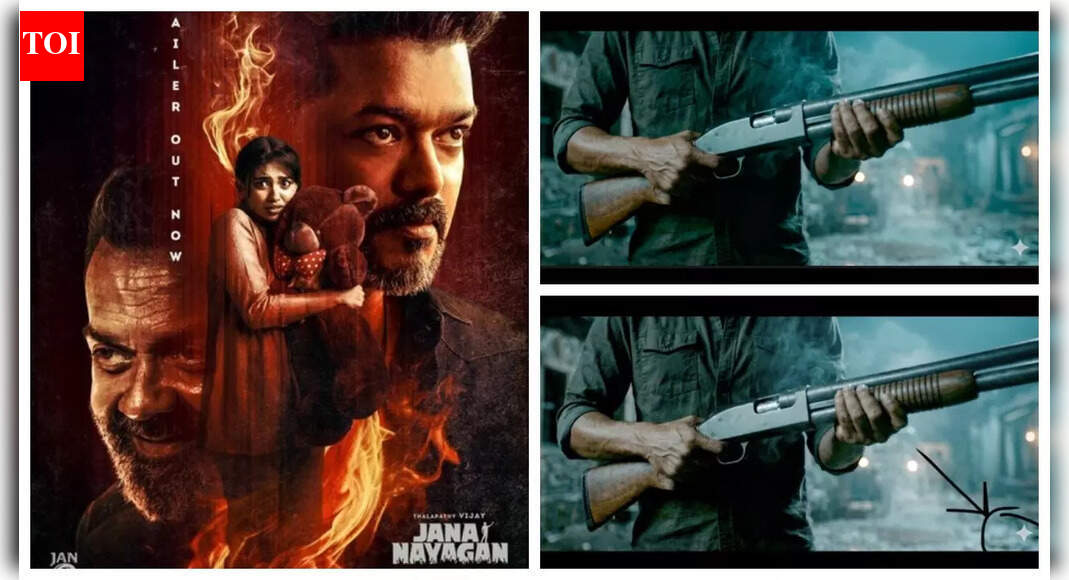 ‘Jana Nayagan’ trailer: Vijay’s new movie called out for using Gemini software; Fans spot AI logo