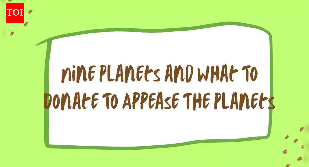 Nine Planets and What To Donate To Appease The Planets