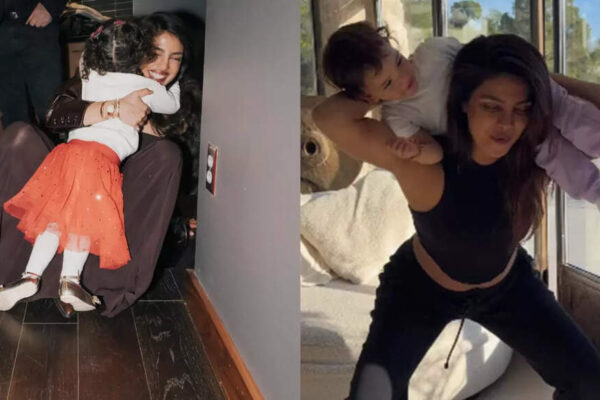 When Priyanka Chopra Jonas turned a workout session into a cute mom-daughter moment |