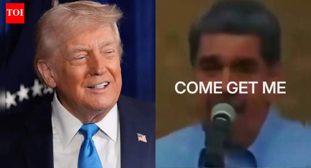 ‘Come get me, don’t be late’: White House shares Maduro’s old clip daring Trump — watch