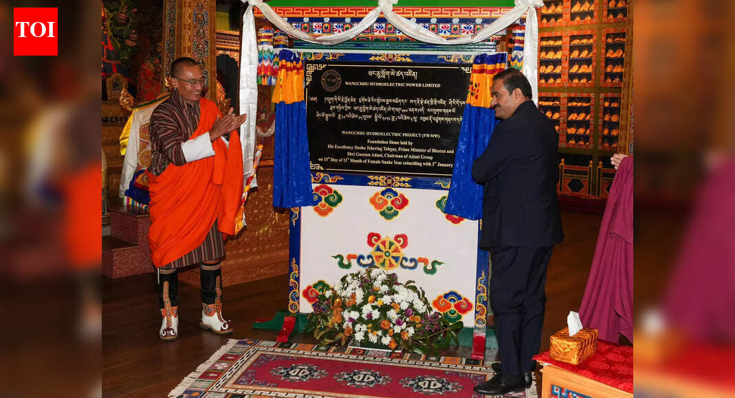 Adani Group officially commences 570 MW Wangchhu hydro power project in Bhutan