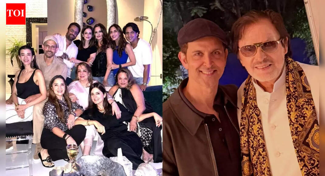 Hrithik Roshan pens emotional note for ex-wife Sussanne Khan’s father Sanjay Khan on his birthday, misses ‘mom’ Zarine Khan, drops unseen PICS also featuring Saba Azad: ‘Dad, I want to thank you for…’