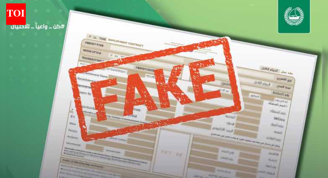 Dubai Police warns public about fake work visa scam | World News