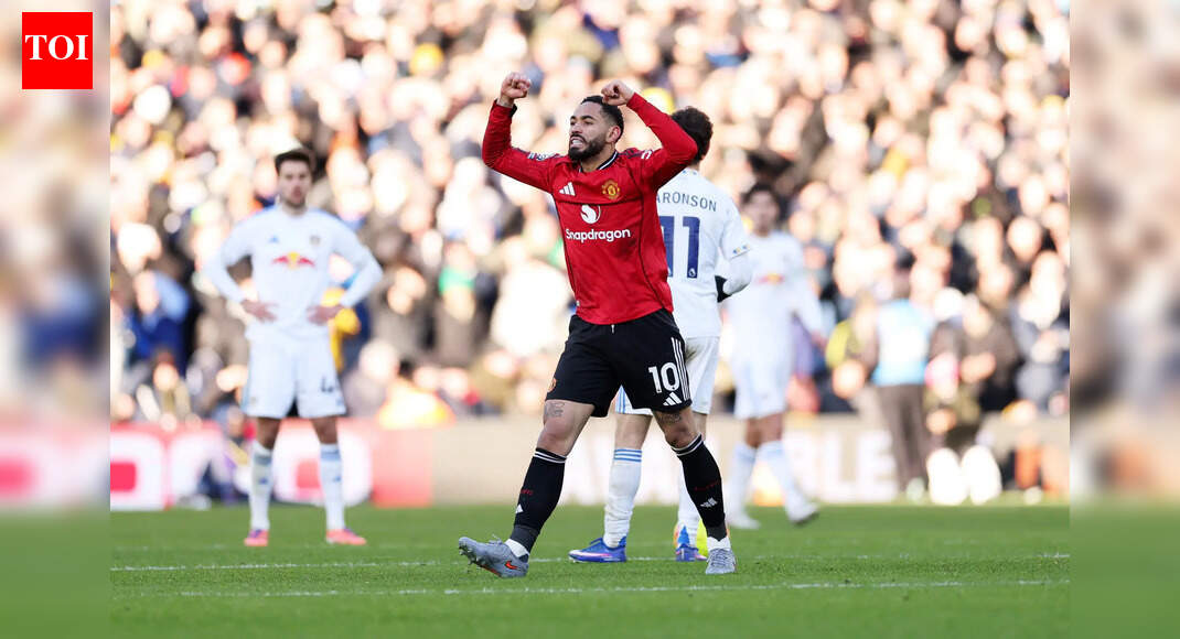 Premier League: Matheus Cunha rescues point for Manchester United in 1-1 draw at Leeds | Football News