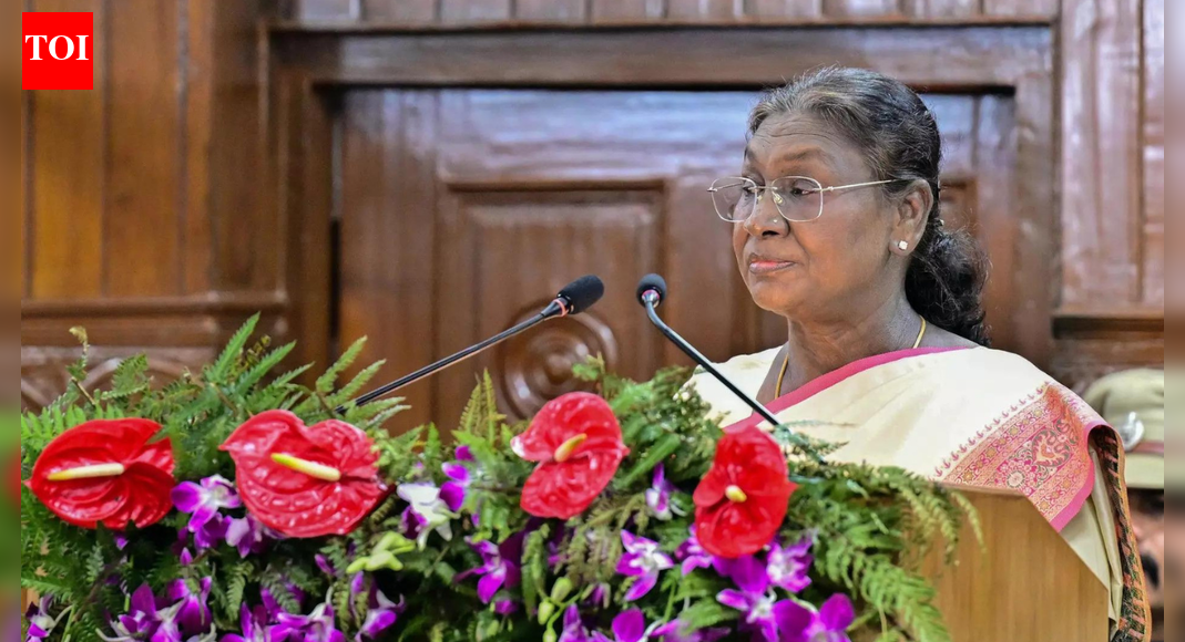 NEW DELHI: Getting rid of the “mentality of slavery” and the thrust on “reform, perform and transform” are likely to be the central themes of the President’s address at the joint sitting of Parliament ahead of the budget session.TOI has learnt that different ministries have been asked to give their inputs based on these themes for the President’s speech. People in the know of the development said an informal group of ministers is holding deliberations on this agenda.They added that the themes have been chosen considering govt targets’ focus to achieve the goal of a developed nation by undertaking major reforms to push growth.Removing traces of colonialism has become the talking point for the government since Aug 15, 2022, when PM Narendra Modi spoke about it from the ramparts of the Red Fort. This was also one of the five pledges (Panch Pran). “When we see even the smallest thing related to colonialism in us or around us, we have to be rid of it… Indians should shed ‘colonialism’ from their minds and habits,” Modi had said.Last week, speaking at the Veer Baal Diwas programme, the PM had said that by 2035, people will ensure that the nation is completely “free from the mentality of slavery”. He has increasingly invoked the theme of colonialism and the need to shed its lingering impact on the national psyche and development.Construction of the new Parliament building, changing the name of Rajpath to Kartavya Path and shifting the seat of power from the South and North Blocks are also being seen as part of this government’s bigger plan to put an end to the colonial past.Similarly, the government has projected that the economic growth and improved ranking in ease of doing business are results of its agenda of reforms.Officials said that while the ministries will share the steps they have taken so far, they will also provide some details of the future steps to improve ease of living and doing business.End of ArticleFollow Us On Social MediaVideos”Sport Should Be Kept Apart From Politics” Tharoor On Mustafizur RowProbe Reveals Red Fort Blast Module Used ‘Ghost’ SIM Cards For Encrypted ChatsMatter Of Deep Concern: MEA Reacts To US Strikes On Venezuela, Urges Restraint’Lunatic Rulers’: Shashi Tharoor, Singhvi, Owaisi, Other Indian Leaders On US Strikes In VenezuelaIndian Army Raises Bhairav Special Force With Over One Lakh Drone Operatives For Modern WarfareCM Revanth Reddy’s Remarks In Telangana Assembly Sparks Row, BRS Slams ‘Filthy Language’‘If Trump Can Capture Maduro, Why Can’t Modi Bring Back 26/11 Mastermind From Pakistan’: Owaisi‘Avoid All Non-Essential Travel To Venezuela’: India Issues Advisory For Citizens After US Strikes”No Control Over Minority Violence In Bangladesh…”: Former Indian Envoy Slams Yunus Govt“Infamous For His Tour With Anti-National Propaganda”: BJP Rips Rahul Gandhi Over Vietnam Visit123Photostories20 minutes visceral fat-burning exercise routine to try at home4 everyday foods that help babies learn to chew naturally10 cheapest markets in Mumbai for street shoppingBeyond the Birkin: 5 times Aishwarya Rai Bachchan proved the ‘Mom Bag’ is the ultimate luxury flex8 common Japanese words and phrases worth learningNayanthara to Tara Sutaria: Decoding first looks of ‘Toxic’s female cast – Who understood the assignment best?Vaginal health: NHS doc debunks popular myths women still believe6 places where the world’s deadliest snakes are found7 fascinating creatures with blue-coloured bloodJay Bhanushali and Mahhi Vij: Tracing the former couple’s journey from love to amicable separation123Hot PicksUS strikes VenezuelaVande Bharat Sleeper TrainPublic holidays January 2026Gold rate todayDelcy RodríguezVivek RamaswamyBank Holidays JanuaryTop TrendingSan Francisco 49ersBrittany MahomesNoah Lyles and Junelle Bromfield Net WorthWayne Gretzky Daughter Net WorthSidney Crosby LifestyleLeBron James vs Stephen Curry Net WorthTom BradyLeBron James WifeCam ThomasCharlie Kirk