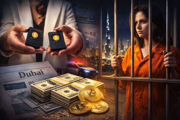 Crypto heist in Dubai: Woman swaps wallets in seconds, walks away with  million