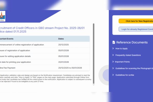 Bank of India recruitment 2025: Registration window closes today for 514 Credit Officer posts; direct link to apply here