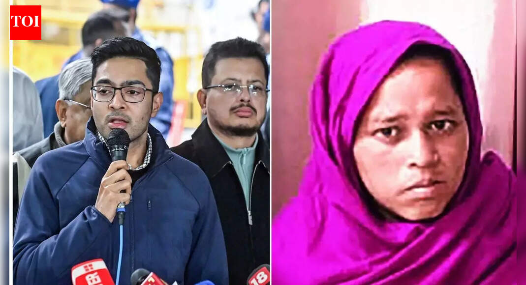 Abhishek Banerjee; Sunali Khatun NEW DELHI: Sunali Khatun, the pregnant woman who was repatriated from Bangladesh on the Supreme Court’s directions after being deported on suspicion of being a Bangladeshi national, has delivered a baby boy in West Bengal’s Birbhum district.In a series of posts on X, Trinamool Congress (TMC) national general secretary Abhishek Banerjee said he was “deeply moved,” noting that the occasion was made even more poignant by the “injustices” she had suffered.Also Read | The why and how of Sunali’s sorry state“I am deeply moved and genuinely heartened to learn that Sunali Khatun has given birth to a healthy baby boy at Rampurhat Medical College in Birbhum. This moment of joy feels even more profound against the backdrop of the injustice she was subjected to. In a shocking abuse of power, she was falsely branded as a Bangladeshi and forcibly deported to Bangladesh by the Delhi Police and the Union government,” Banerjee, the nephew of West Bengal chief minister and TMC supremo Mamata Banerjee, wrote.The Lok Sabha MP added that Khatun’s ordeal amounted to a “violation of dignity” that no citizen—let alone a pregnant woman—should be made to endure, and praised her for her “extraordinary courage” and resolve.Also Read | Kept saying we’re Indian, they didn’t listen: Sunali KhatunBanerjee also announced that he would meet Khatun on Tuesday.“This is a triumph of humanity. Tomorrow, during my visit to Birbhum, I will personally meet Sunali at the hospital to convey my best wishes to her and her newborn. My prayers remain with her family,” he posted.On December 5 last year, Sunali Khatun and her eight-year-old son—who had earlier been deported from India—were repatriated on “humanitarian grounds” following a directive from the Supreme Court.The top court had also asked the Centre to ensure free medical treatment for Khatun in view of her advanced pregnancy and to take care of her son.After returning to India, she expressed relief and gratitude, and appealed for her husband to be brought back as well. Khatun has maintained that she is the daughter of Bhodu Sheikh, an Indian citizen.(With agency inputs)About the AuthorTOI News DeskThe TOI News Desk comprises a dedicated and tireless team of journalists who operate around the clock to deliver the most current and comprehensive news and updates to the readers of The Times of India worldwide. With an unwavering commitment to excellence in journalism, our team is at the forefront of gathering, verifying, and presenting breaking news, in-depth analysis, and insightful reports on a wide range of topics. The TOI News Desk is your trusted source for staying informed and connected to the ever-evolving global landscape, ensuring that our readers are equipped with the latest developments that matter most.”Read MoreEnd of ArticleFollow Us On Social MediaVideosSC Rejects Bail Plea Of Umar Khalid, Sharjeel Imam; Grants Bail To 5 Others In Delhi Riots CaseRajnath Singh Commissions ICG’s Pollution Control Vessel ‘Samudra Pratap’, Hails Make-In-IndiaShashi Tharoor, Manish Tewari & Salman Khurshid Raise Concerns Over US Attack In Venezuela’Whole Of Jammu And Kashmir Should Be Reunited With India’: British MP Bob Blackman’Can Raise Tariffs Very Quickly’: Trump Warns India Over Russian Oil Imports, Praises PM Modi’Indian Firms Have Long Experience In Dealing With Venezuela Oil’: Expert On Opportunity For India”Sport Should Be Kept Apart From Politics” Tharoor On Mustafizur RowProbe Reveals Red Fort Blast Module Used ‘Ghost’ SIM Cards For Encrypted ChatsMatter Of Deep Concern: MEA Reacts To US Strikes On Venezuela, Urges Restraint’Lunatic Rulers’: Shashi Tharoor, Singhvi, Owaisi, Other Indian Leaders On US Strikes In Venezuela123PhotostoriesWhy Sadhguru says parents must work on themselves before correcting children5 cold-proof animals that freeze and restart life after winterA Road Beneath The Mountains: How A 7-Km Tunnel Will Reshape Travel To Kedarnath7 bread dishes beyond sandwiches and rollsWeight loss food for women: 7 high-protein foods women can find anywhereTop 7 mistakes parents make while disciplining toddlersLate-night winter cravings? These 6 comfort pairings that just feel right4 simple exercises to refresh tired eyes and improve visionHealthier 2026 Hacks: Dietitian shares 4 simple nutrition rules you should follow this year6 spots in India that are currently freezing, with temperatures dipping close to –20°C123Hot PicksUS strikes VenezuelaVande Bharat Sleeper TrainPublic holidays January 2026Gold rate todayUmar Khalid BailCigarette tax hikeBank Holidays JanuaryTop TrendingSan Francisco 49ersBrittany MahomesNoah Lyles and Junelle Bromfield Net WorthWayne Gretzky Daughter Net WorthSidney Crosby LifestyleLeBron James vs Stephen Curry Net WorthTom BradyLeBron James WifeCam ThomasCharlie Kirk