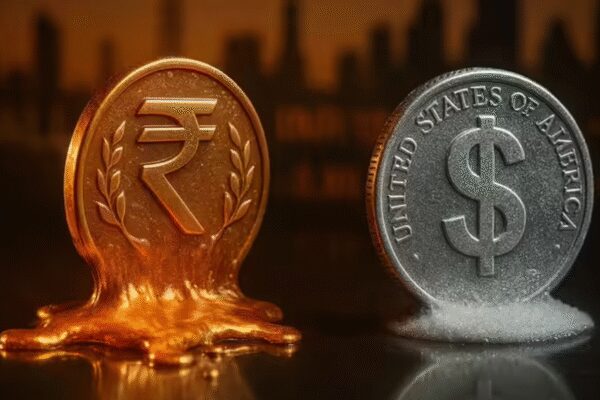 Rupee declines for 4 days straight: Currency slips 8 paise against US dollar; settles at 90.28