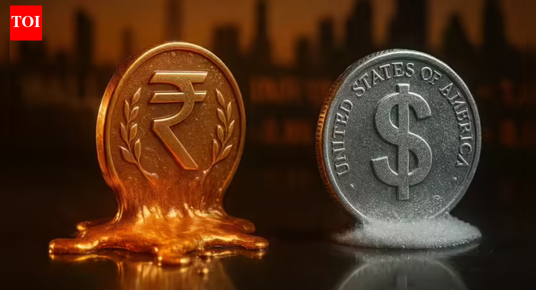 Rupee declines for 4 days straight: Currency slips 8 paise against US dollar; settles at 90.28