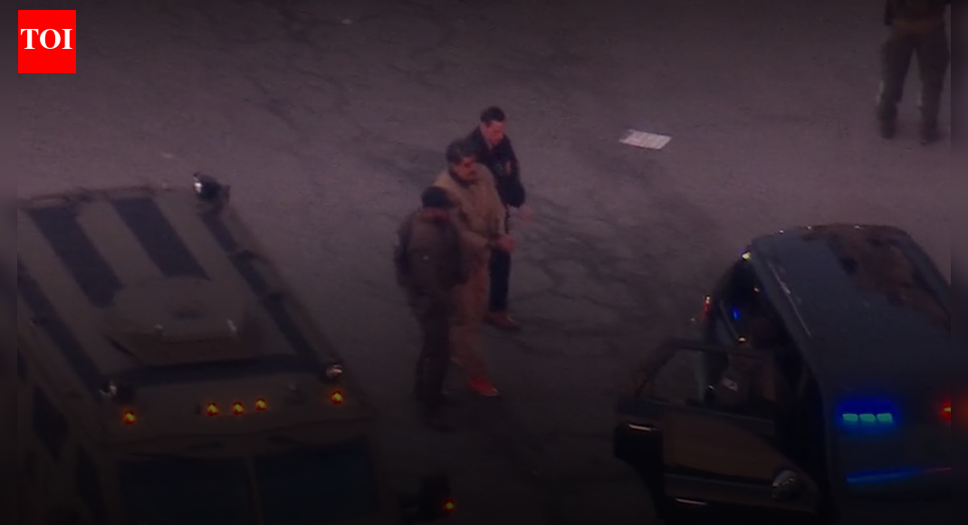 Chopper, armoured vehicle: ‘Limping’ Maduro taken to New York court – watch video; what are the charges against him