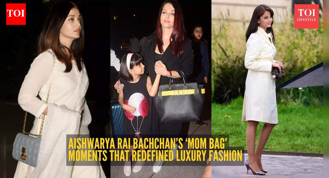 5 times Aishwarya Rai Bachchan proved the ‘Mom Bag’ is the ultimate luxury flex