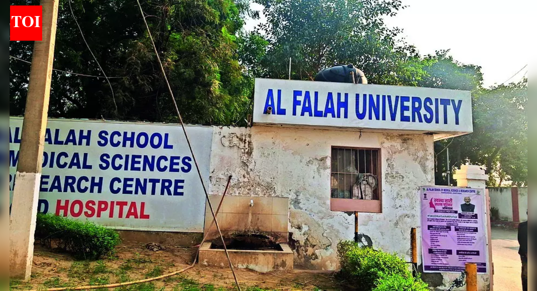 After Delhi blast link, Al-Falah University campus now in pollution dock; HSPCB orders sealing of hostel construction site