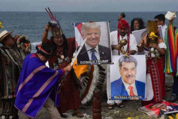 ‘Next year this will happen’: Peruvian shamans’ prediction on Trump and Maduro shockingly comes true