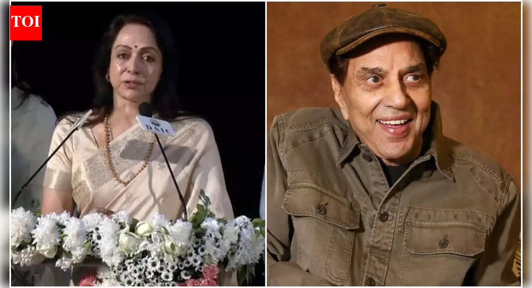 Hema Malini FINALY EXPLAINS why two prayer meetings were organized for Dharmendra; says, ‘I kept one at home because…’ | Hindi Movie News
