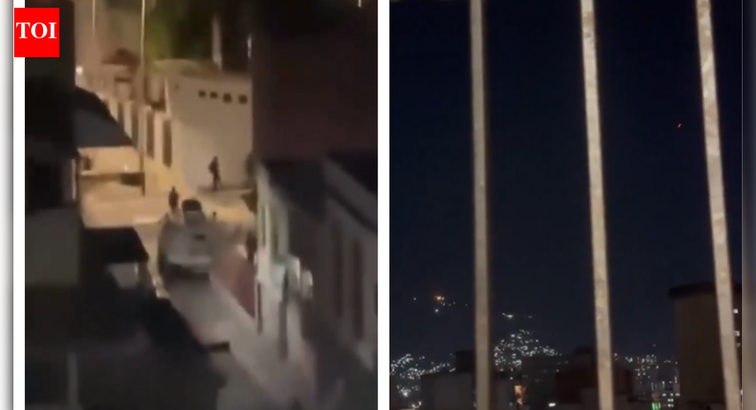 Heavy gunfire reported near presidential palace in Venezuela days after Maduro’s ouster