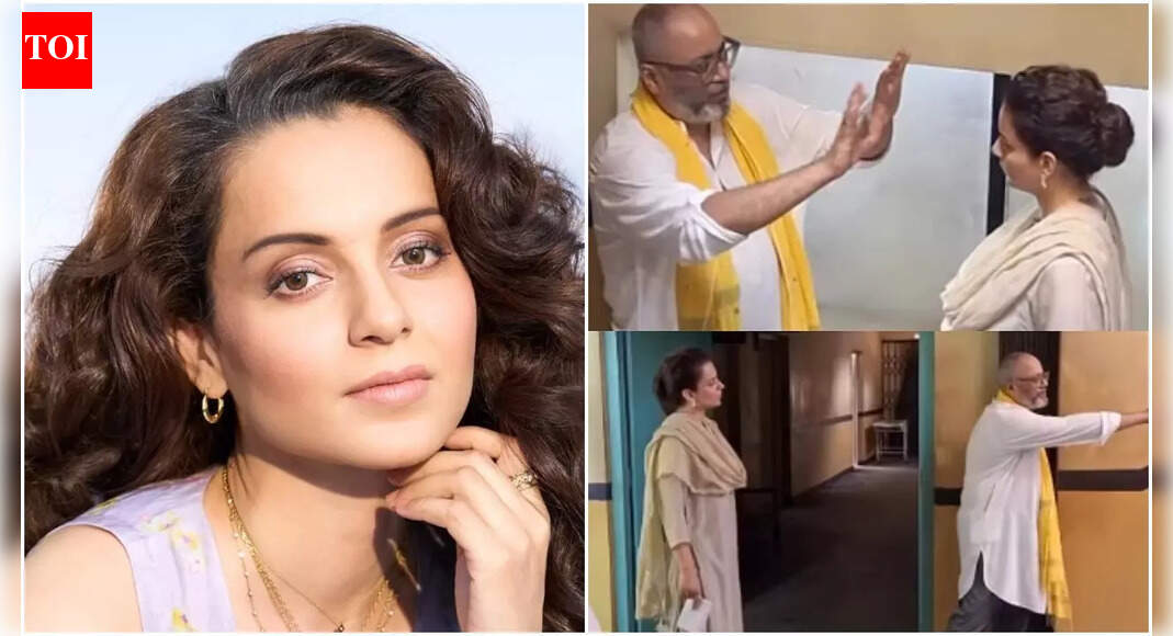 Kangana Ranaut expresses her happiness as she returns to film sets for her upcoming project ‘Bharat Bhagya Viddhaata’